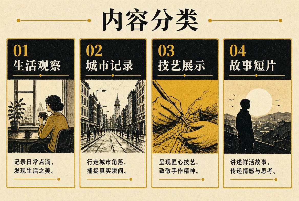 内容分类栏目